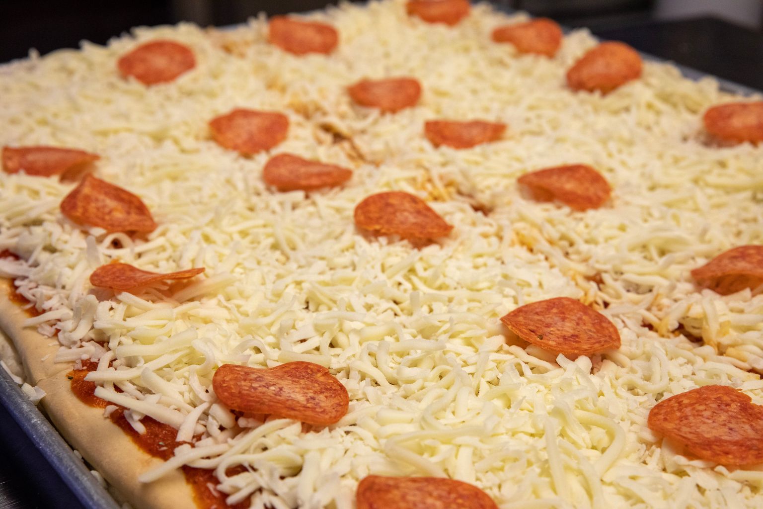 Square Cuts at Mile Level Pizza & Sub Shop in Bedford, PA 15522