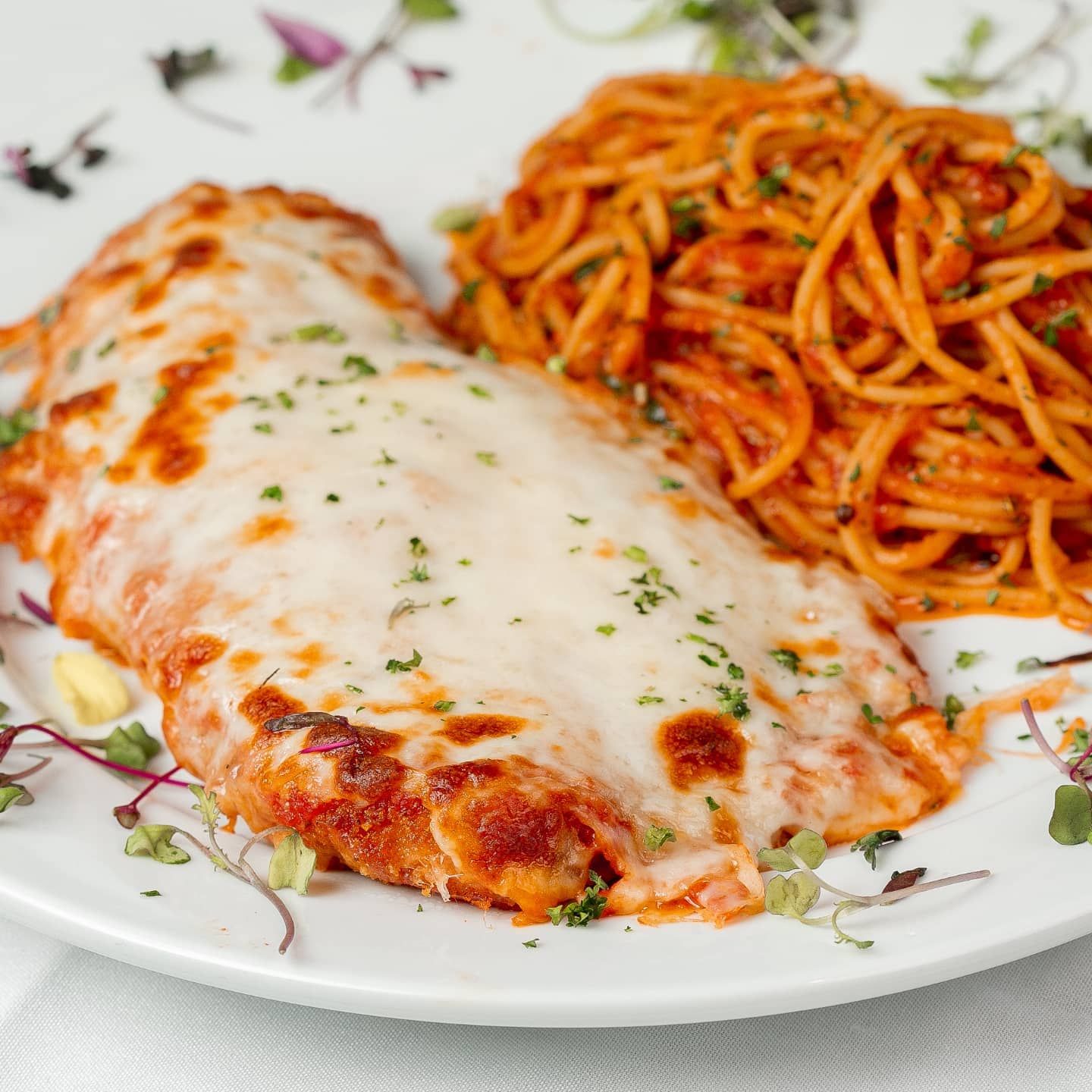 Pasta at Rocca Trattoria Italian Restaurant in Lighthouse Point, FL 33064